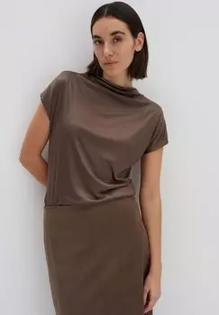 Базовая футболка KURZARM KISANIE someday., коричневый