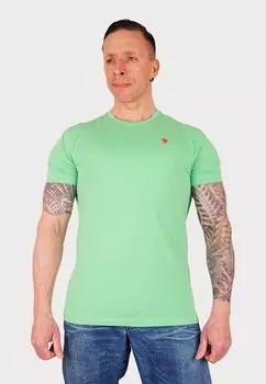 Базовая футболка KURZARM U.S. Polo Assn., светло-зеленый