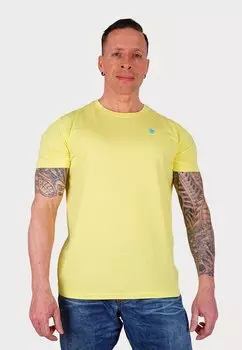Базовая футболка KURZARM U.S. Polo Assn., желтый