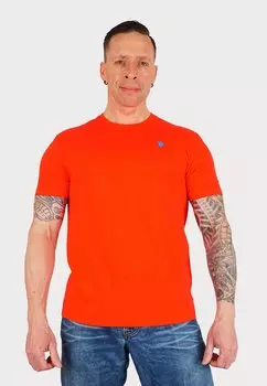 Базовая футболка KURZARM U.S. Polo Assn., красный
