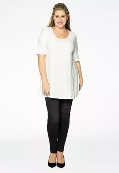 Базовая футболка KURZARM Yoek, белый