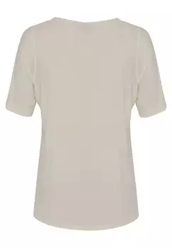 Базовая футболка KURZARM Yoek, кремовый