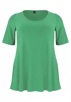 Базовая футболка KURZARM Yoek, зеленый