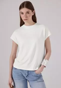 Базовая футболка KUSCHELIGES Street One, кремовый