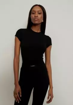 Базовая футболка LA MANIA, черный