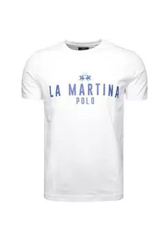 Базовая футболка La Martina, белый