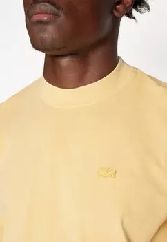 Базовая футболка Lacoste, эко золотая дымка