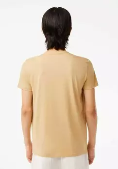 Базовая футболка Lacoste, бежевый