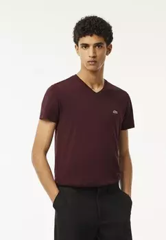 Базовая футболка Lacoste, Бордо