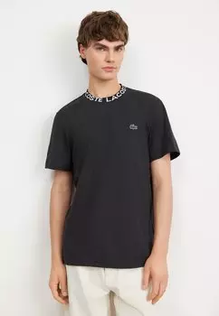 Базовая футболка Lacoste, черная