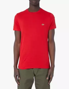 Базовая футболка Lacoste, цвет Rosso