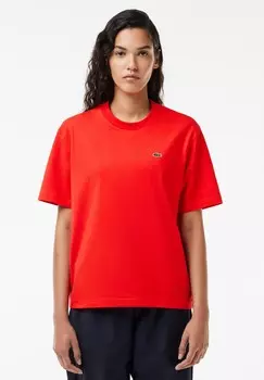 Базовая футболка Lacoste, красный