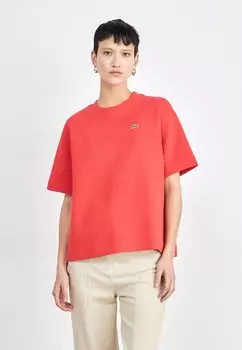 Базовая футболка Lacoste, красный