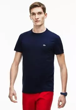 Базовая футболка Lacoste, морская