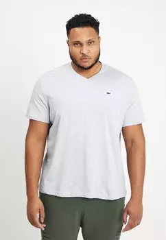 Базовая футболка Lacoste, светло-серая
