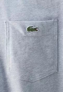 Базовая футболка Lacoste, светло-серый