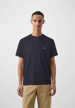 Базовая футболка Lacoste, темно-синий