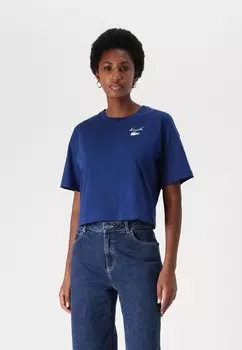 Базовая футболка Lacoste, темно-синий
