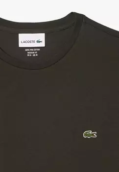 Базовая футболка Lacoste, зеленый