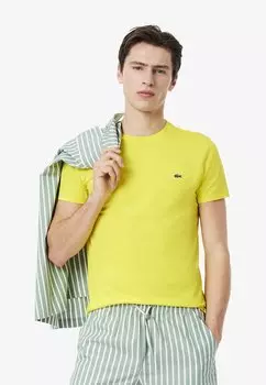 Базовая футболка Lacoste, желтый