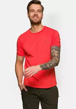 Базовая футболка Lancerto, светло-красный