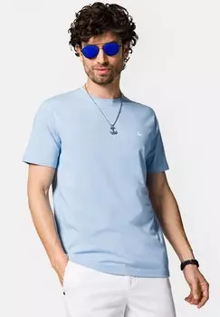 Базовая футболка Lancerto, светло-синий