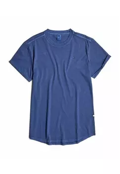 Базовая футболка LASH REGULAR SHORT SLEEVE G-STAR, темно-синий