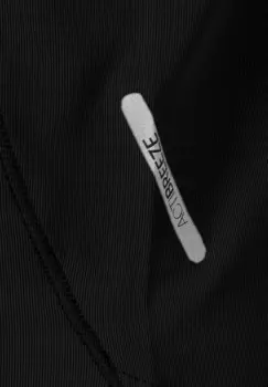 Базовая футболка LAUF ROAD V-NECK SHORTSLEEVE ASICS, черный