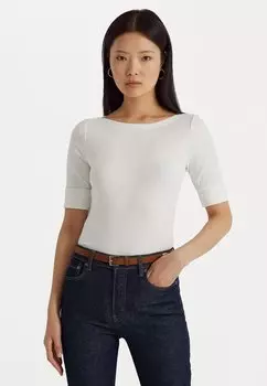Базовая футболка Lauren Ralph Lauren, белый