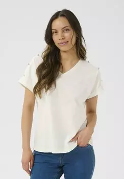 Базовая футболка LCDOMINIKA BUTTON Love Copenhagen, белый