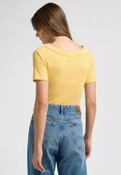 Базовая футболка Lee, желтый