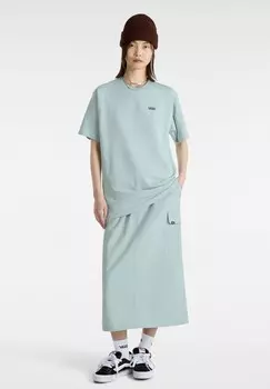 Базовая футболка LEFT CHEST LOGO Vans, зеленый