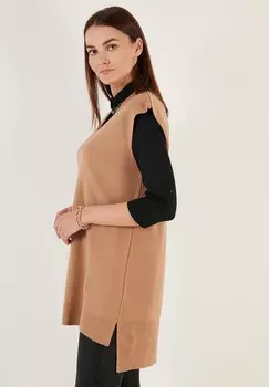 Базовая футболка LELA, коричневый