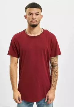 Базовая футболка LENNY DEF, темно-красный