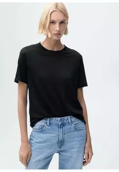 Базовая футболка LENU Mango, черный