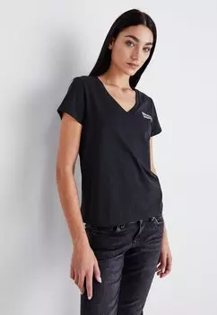 Базовая футболка Levi's PERFECT VNECK, цвет caviar