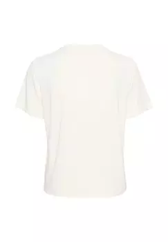 Базовая футболка LILIANA BASE V-NECK InWear, кремовый