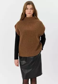 Базовая футболка Lind, коричневый