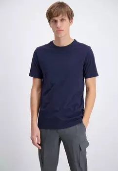 Базовая футболка Lindbergh, темно-синий