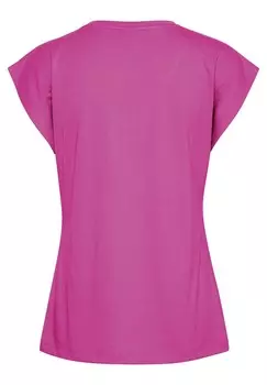Базовая футболка LISE Kaffe, розовый