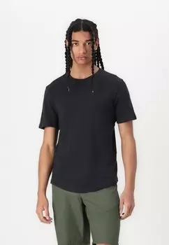Базовая футболка LIVED CURVED HEM GAP, черный