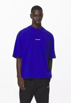 Базовая футболка Logo Boxy Tee Pegador, стираный бесконечный синий