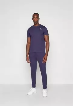 Базовая футболка LOGO KORPO CAFERS SLIM Kappa, темно-синий
