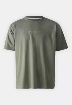 Базовая футболка LOGO TEE Guess Jeans, зеленый