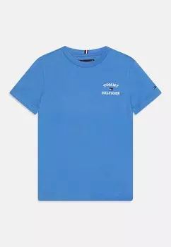 Базовая футболка LOGO TEE Tommy Hilfiger, цвет blue spell