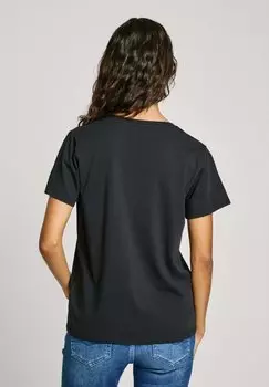 Базовая футболка LOLLY V NECK Pepe Jeans, черный