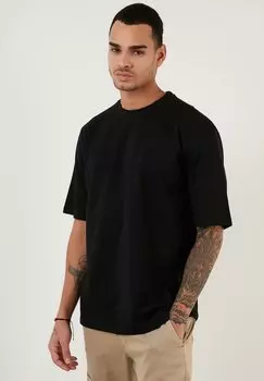 Базовая футболка Loose Fit Buratti, черная