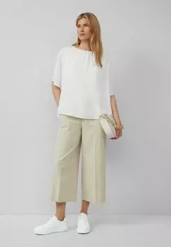 Базовая футболка LOOSE FIT MIT FUTTER s.Oliver BLACK LABEL, кремовый