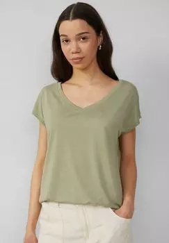 Базовая футболка LOOSE-FITTING QS, зеленый