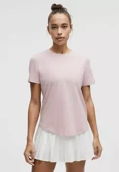 Базовая футболка lululemon, розовый
